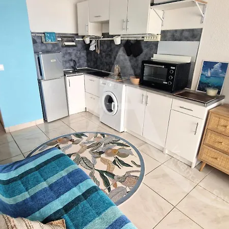 דירה 4 Personnes Avec Terrasse Vue Mer, Climatisation Et Parking